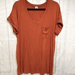 Sew In Love Tee Size M - orange